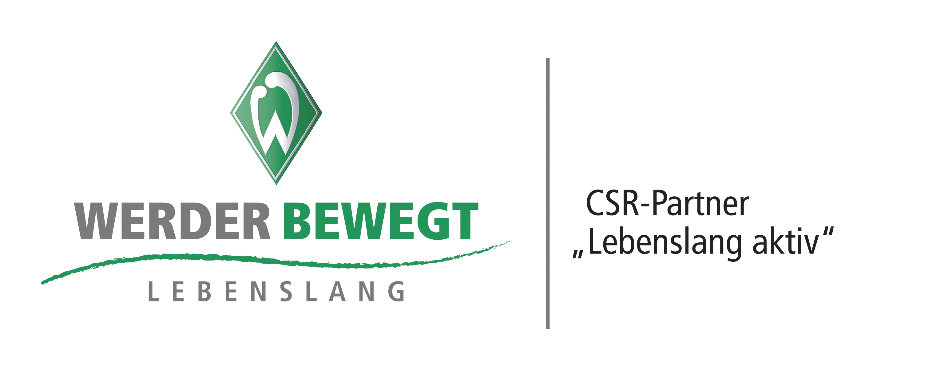 Werder Bremen CSR-Partner 'Lebenslang aktiv'